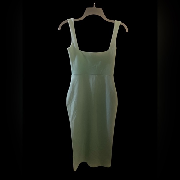 NASTY GAL SAGE MIDI DRESS SIZE 2 GUC - Picture 2 of 5